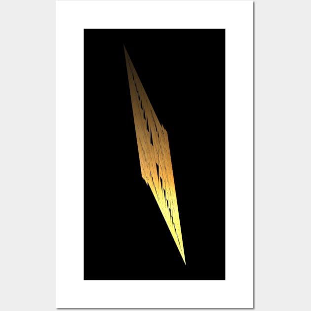 Gold Shard Wall Art by Lynn